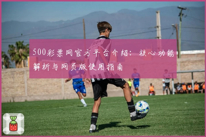 500彩票网官方平台介绍：核心功能解析与网页版使用指南